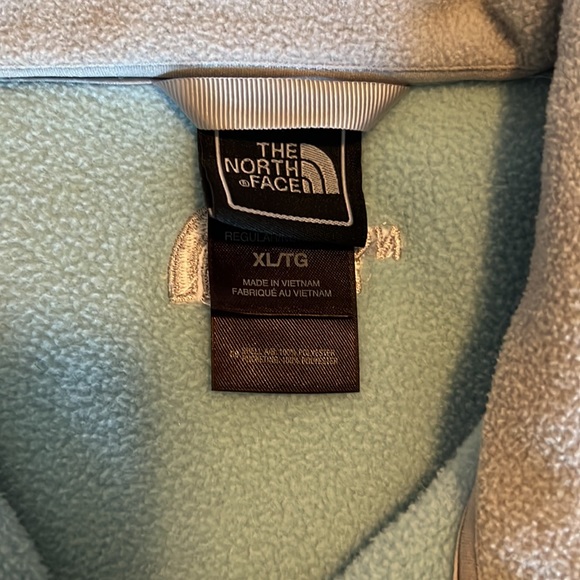 Youth XL North Face fleece jacket in Blue - Picture 3 of 3